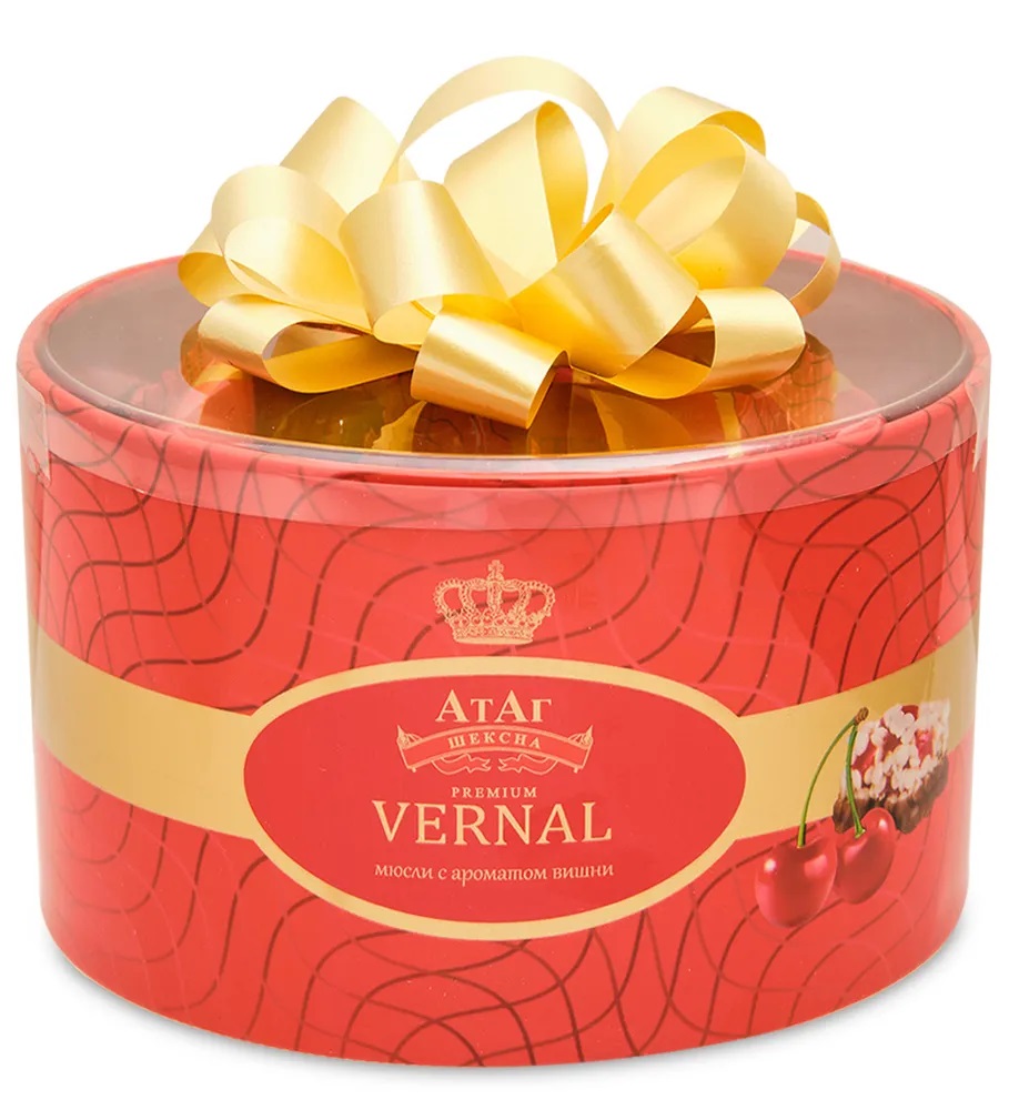 

Конфеты шоколадные АтАг Vernal вишня 200 г