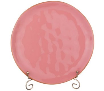 фото Тарелка обеденная "concerto" диаметр 26 см розовый bronco_408-102