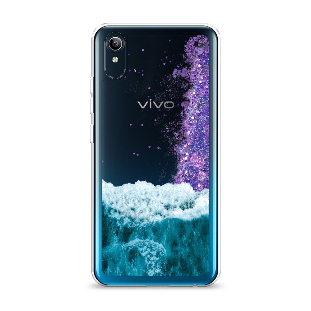 

Жидкий чехол с блестками "Морская пучина" на Vivo Y91c, 262892-1