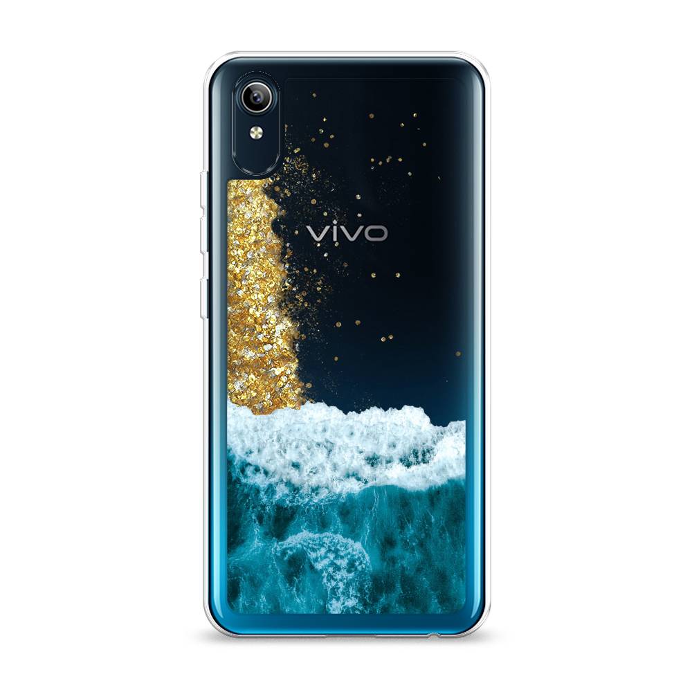 

Жидкий чехол с блестками "Морская пучина" на Vivo Y91c, 262890-1