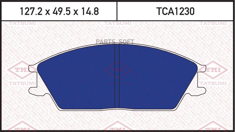 

Tca1230 Колодки Дисковые Перед. Hyundai Accent (Tagaz)/Getz/Pony 99>