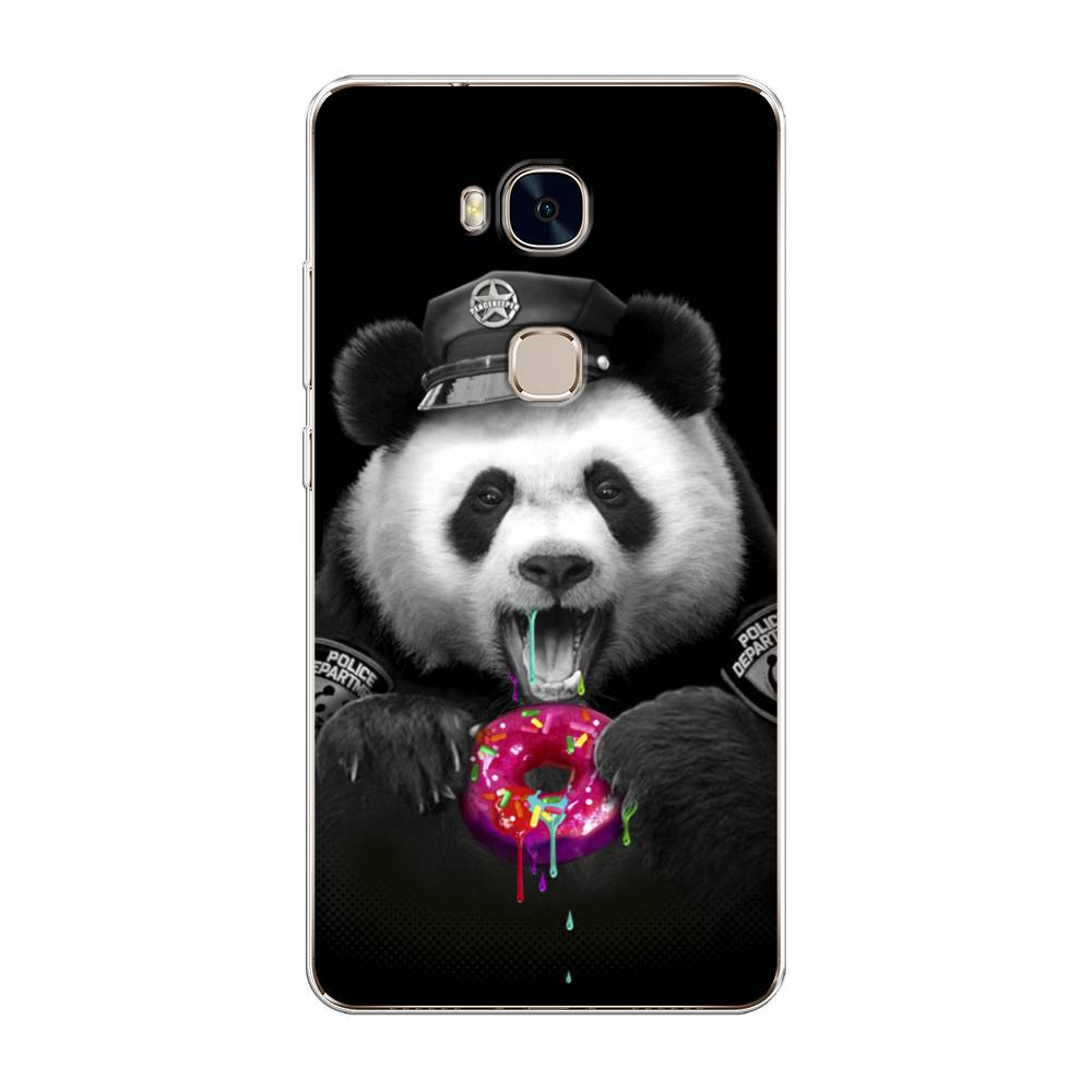 

Чехол Awog на Honor 5X "Панда police", Разноцветный, 60550-2