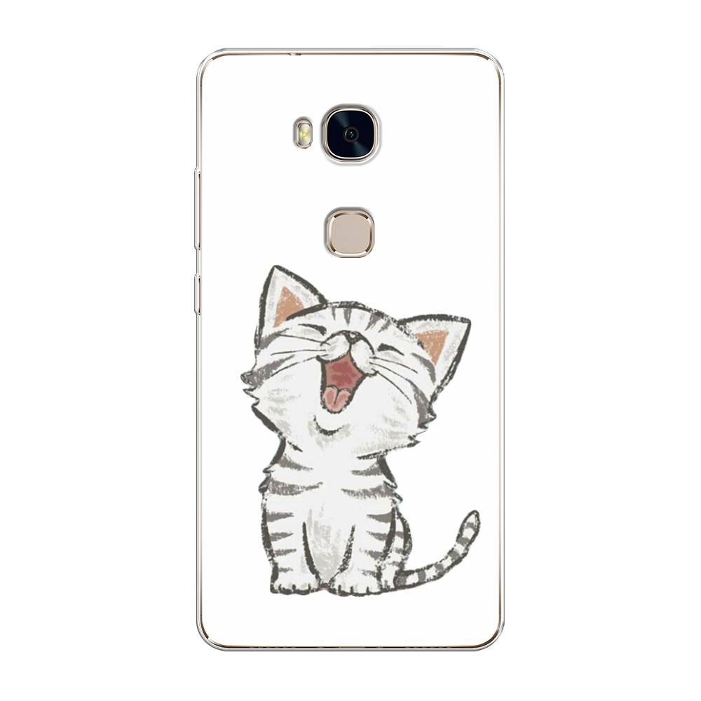 

Чехол Awog на Honor 5X "Котенок рисованный", Разноцветный, 60550-1