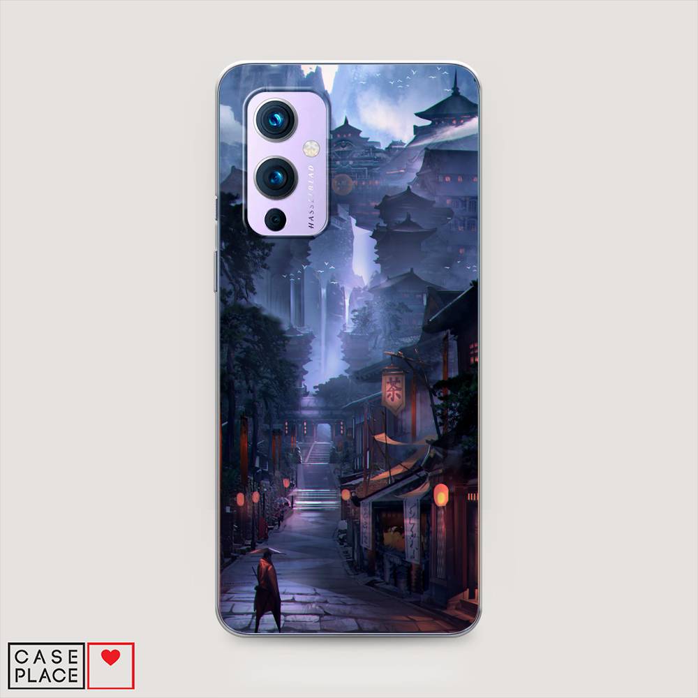 

Чехол Awog на OnePlus 9 (LE2113) / ВанПлас 9 (LE2113) "Одинокий самурай", Синий;черный;коричневый, 151450-10