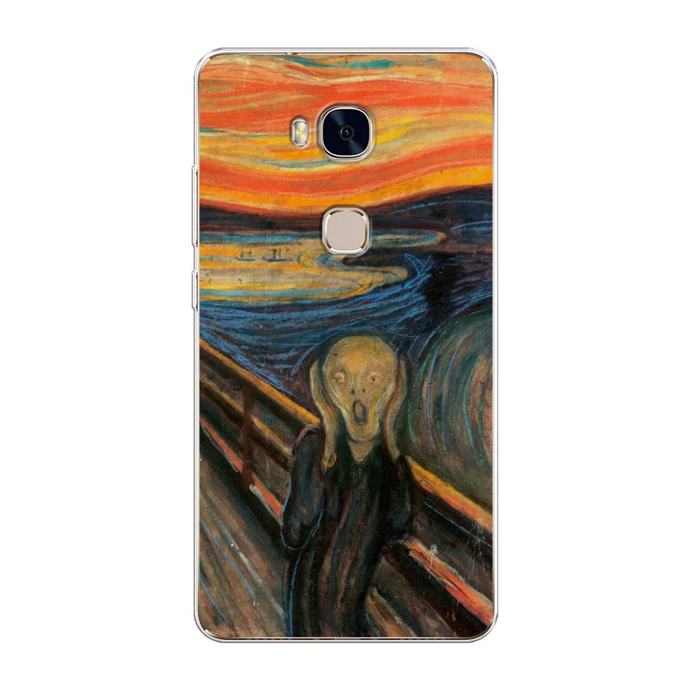 

Чехол Awog на Honor 5X "Крик", Разноцветный, 60550-9