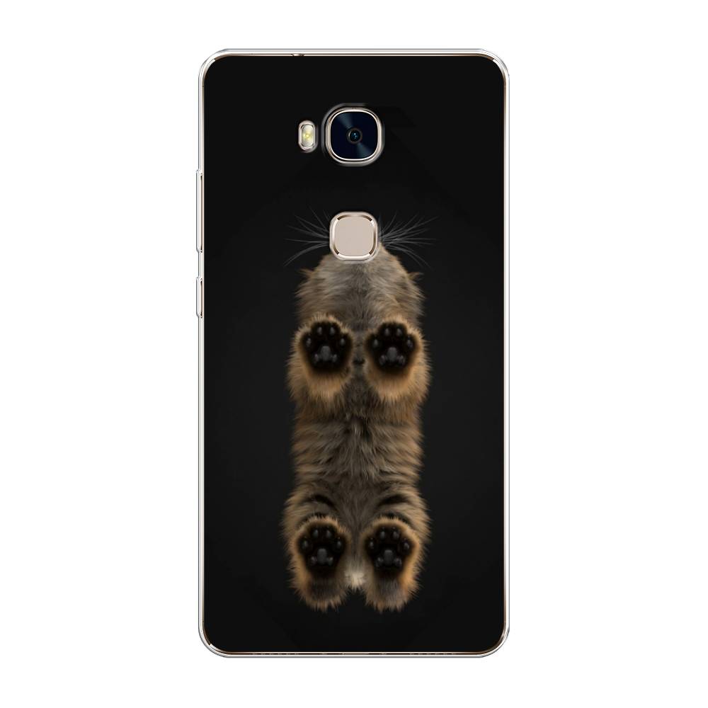 

Чехол Awog на Honor 5X "Кошачьи лапки", Разноцветный, 60550-1
