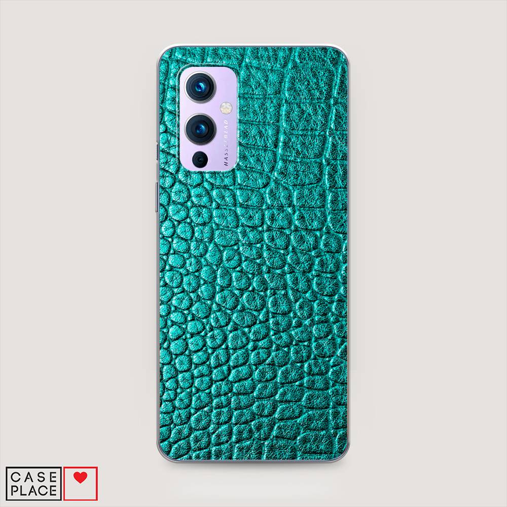 

Чехол Awog на OnePlus 9 (LE2113) / ВанПлас 9 (LE2113) "Бирюзовая змея", 151450-3