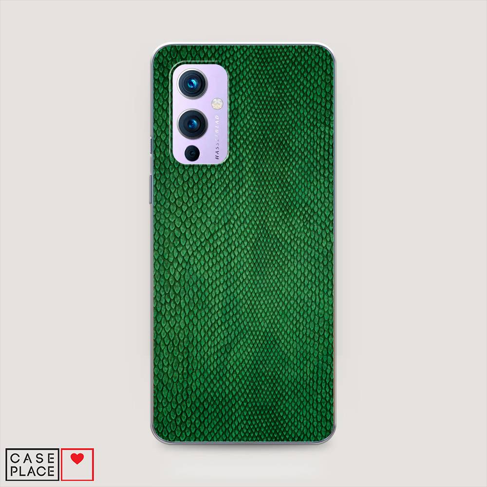 фото Чехол awog "изумрудная змея" для oneplus 9 (le2113)