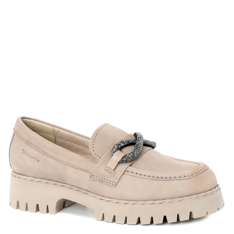 

Лоферы женские Tamaris 1-1-24721-20 бежевые 40 EU, Бежевый, 1-1-24721-20