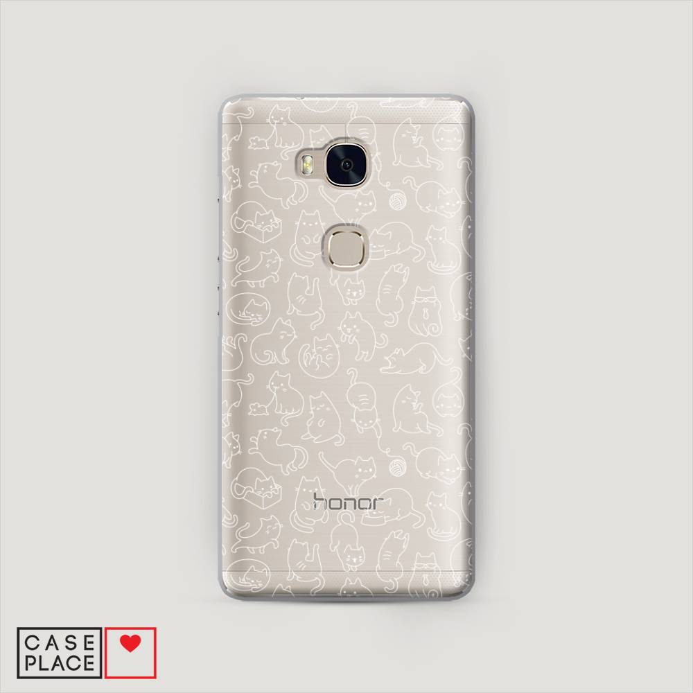 

Чехол Awog "Шкодливые котики" для Honor 5X