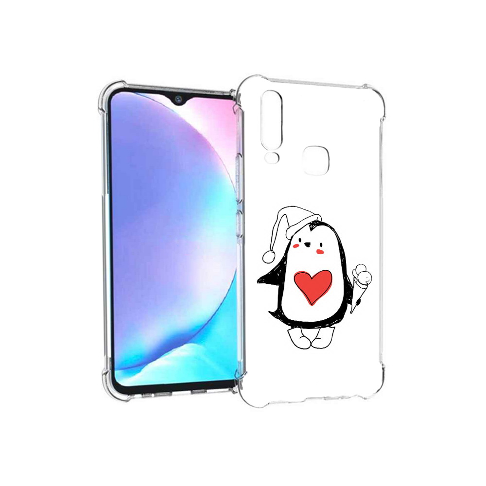 

Чехол MyPads Tocco для Vivo Y17 Пингвин с мороженым (PT136369.382.135), Tocco