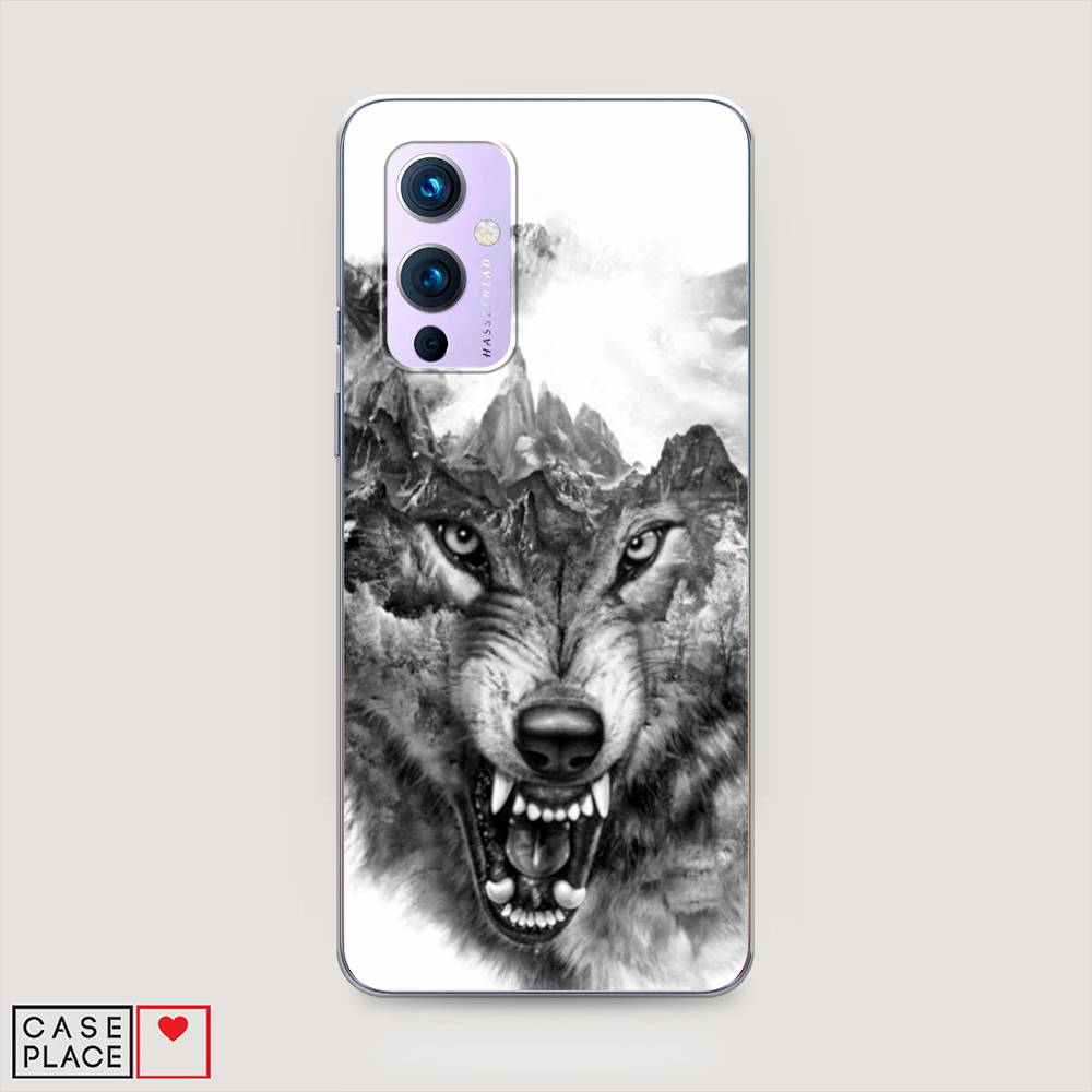 

Чехол Awog на OnePlus 9 (LE2113) / ВанПлас 9 (LE2113) "Волк в горах", 151450-1