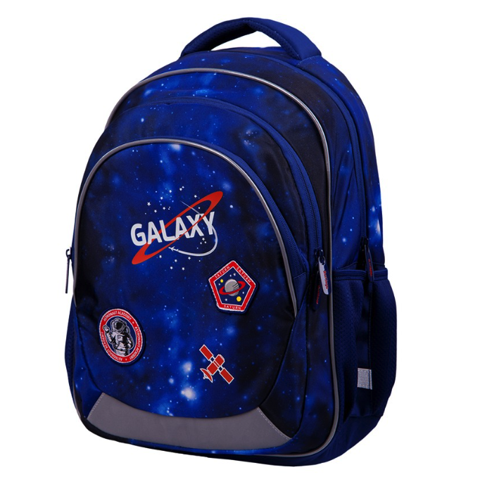 фото Детский рюкзак berlingo bliss, galaxy, 40х29х19 см, анатомическая спинка ru06924