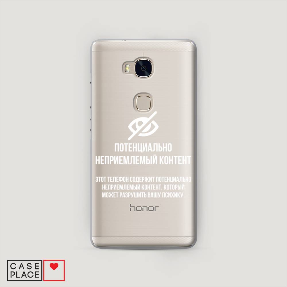 

Чехол Awog "Неприемлемый контент" для Honor 5X
