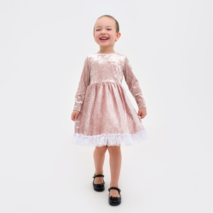 

Платье для девочки нарядное KAFTAN "Куколка", розовый, рост 86-92, р.28, 000518073