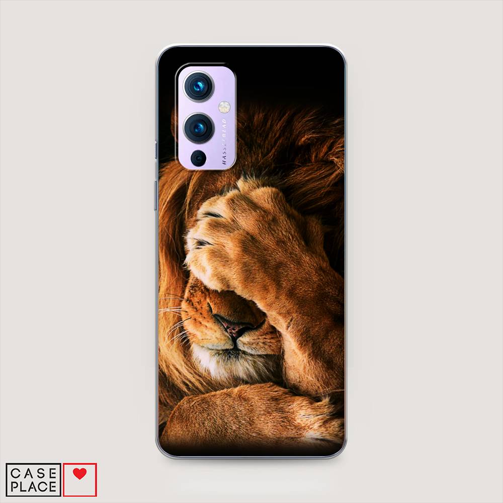 

Чехол Awog на OnePlus 9 (LE2113) / ВанПлас 9 (LE2113) "Львиный стыд", Коричневый;черный, 151450-1