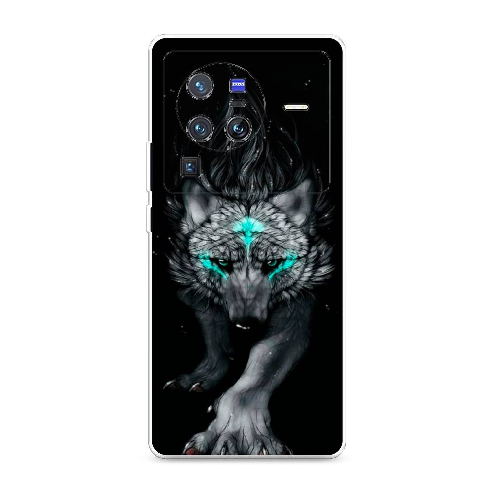 

Чехол Awog на Vivo X80 Pro "Волшебный волк", Разноцветный, 266650-2