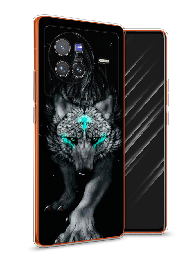 

Чехол Awog на Vivo X80 "Волшебный волк", Разноцветный, 266550-2