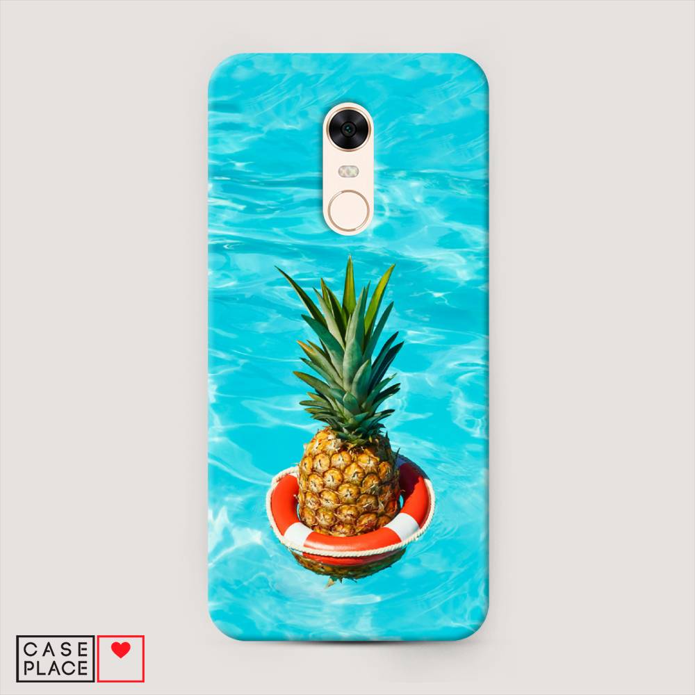 

Пластиковый чехол "Ананас в бассейне" на Xiaomi Redmi 5 Plus, 33120-7