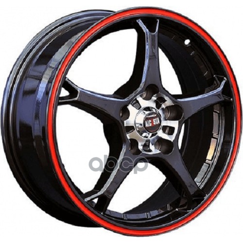 

Диск ALCASTA, M11 6.5x16/4x108ET37.5 63.3, Красный;черный
