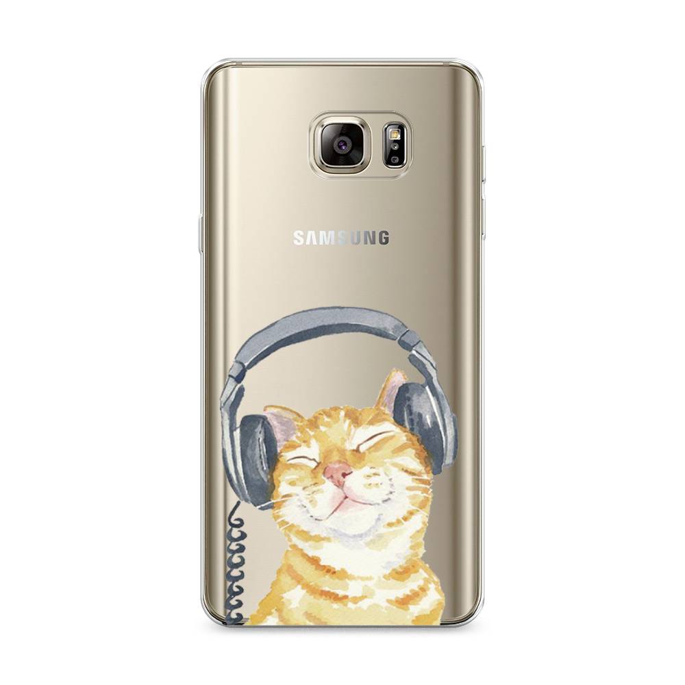 

Чехол Awog "Кот меломан" для Samsung Galaxy Note 5