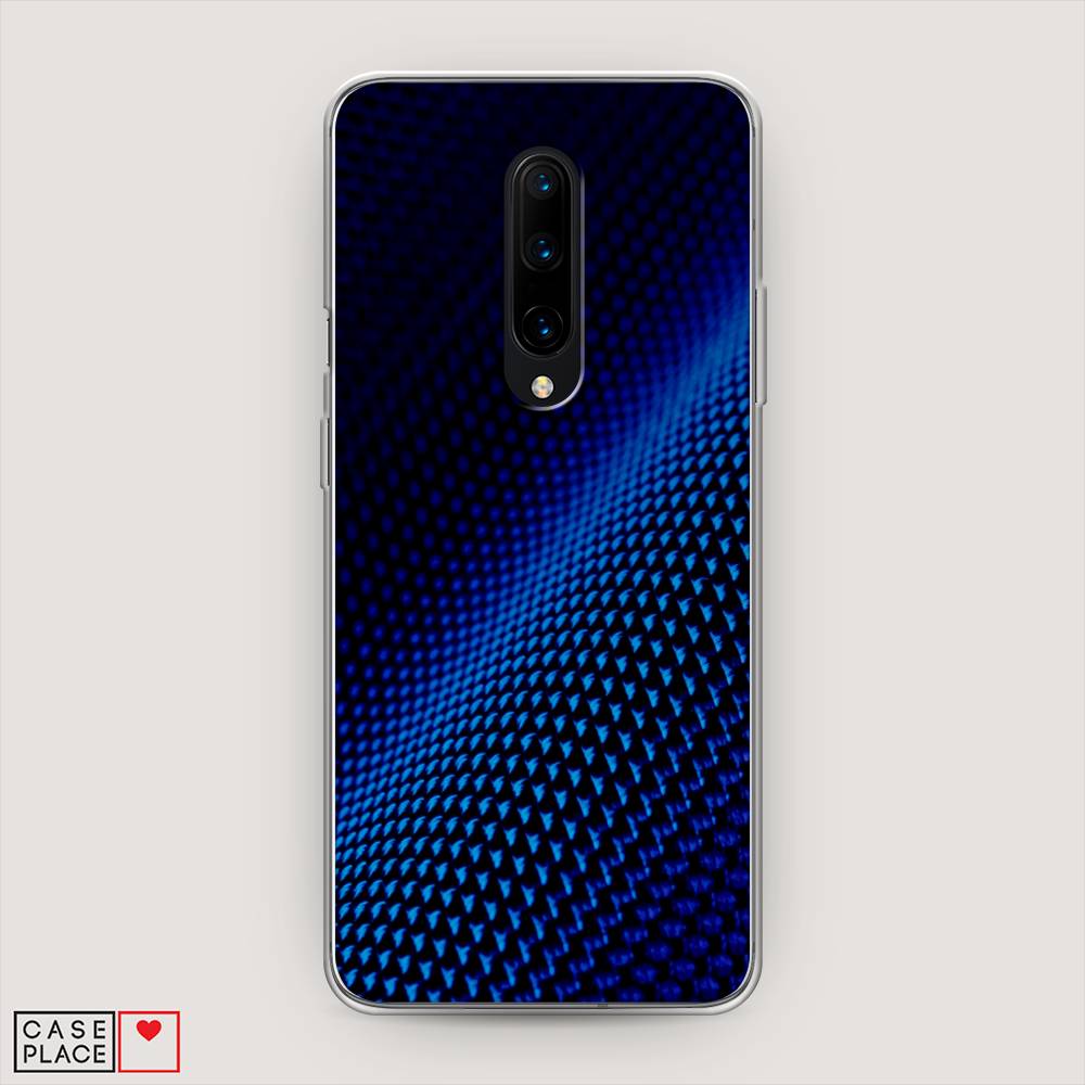 

Чехол Awog на OnePlus 8 / ВанПлас 8 "Синий карбон", Черный;синий, 151250-3