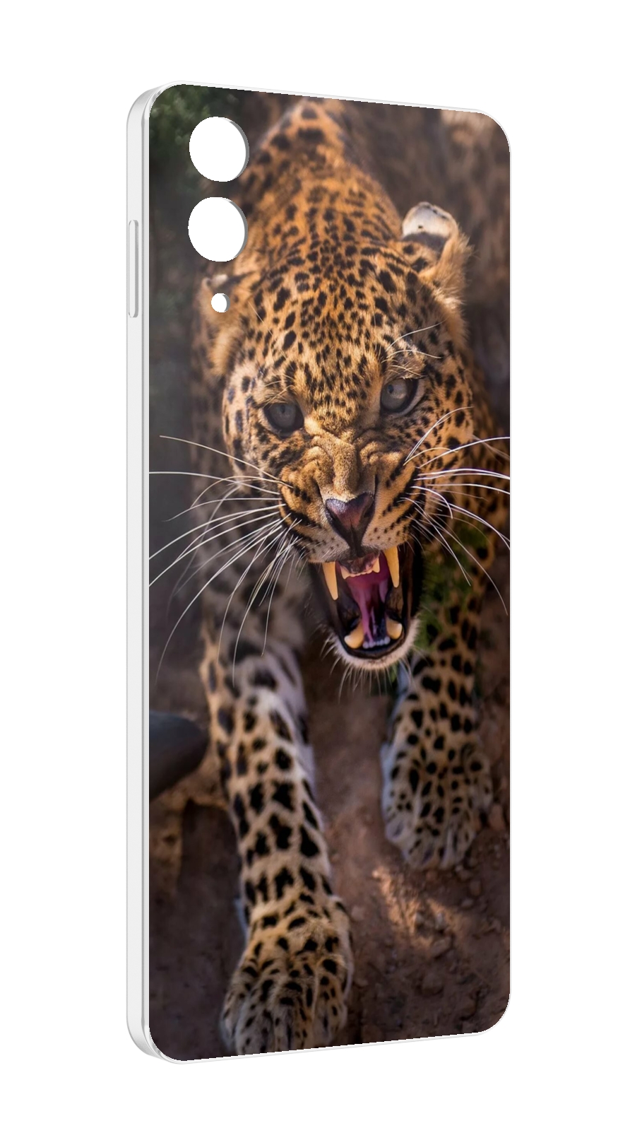 

Чехол MyPads Злой-гепард для Samsung Galaxy Z Flip 4 (SM-F721), Прозрачный, Tocco