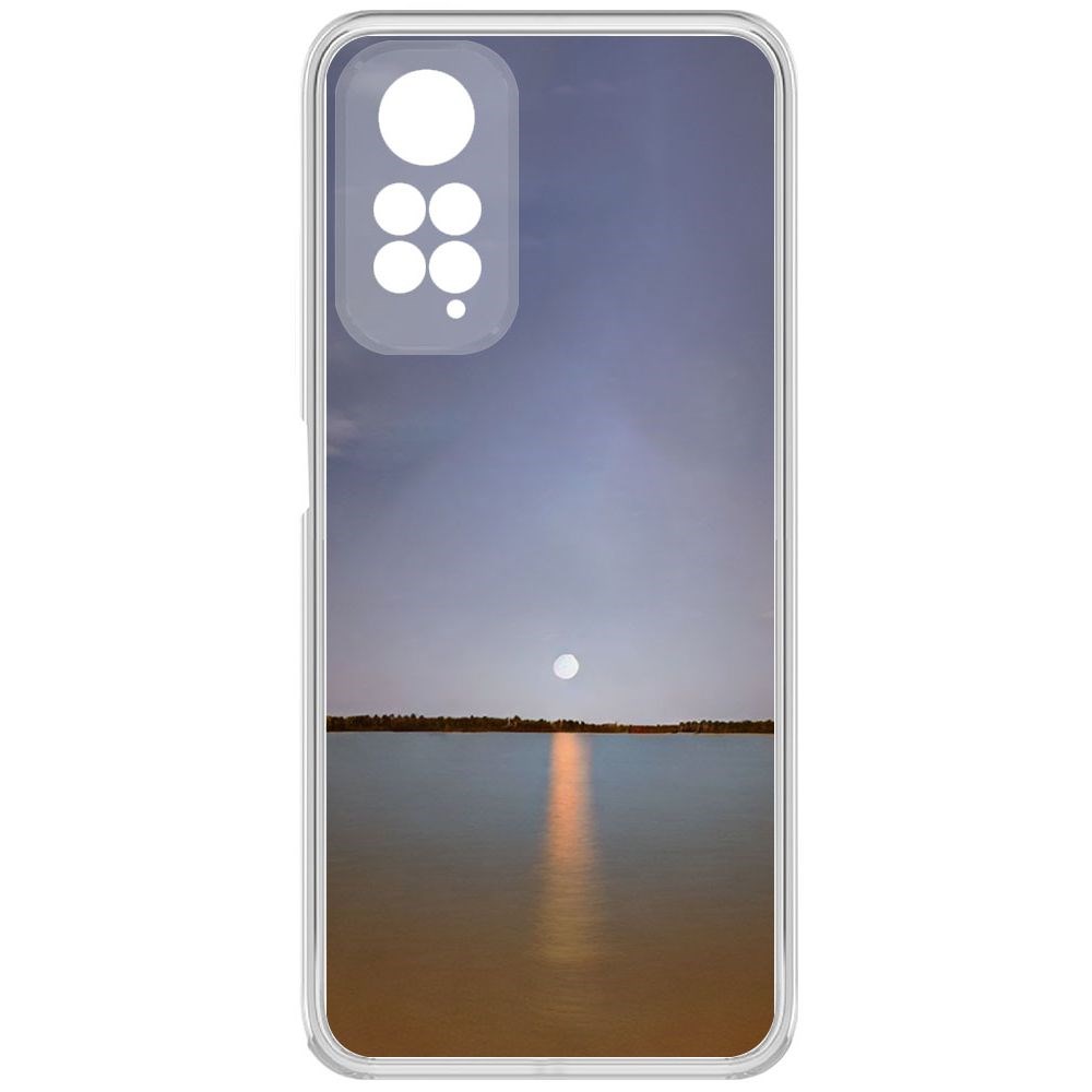 Чехол-накладка Krutoff Clear Case Закат над рекой для Xiaomi Redmi Note 11S
