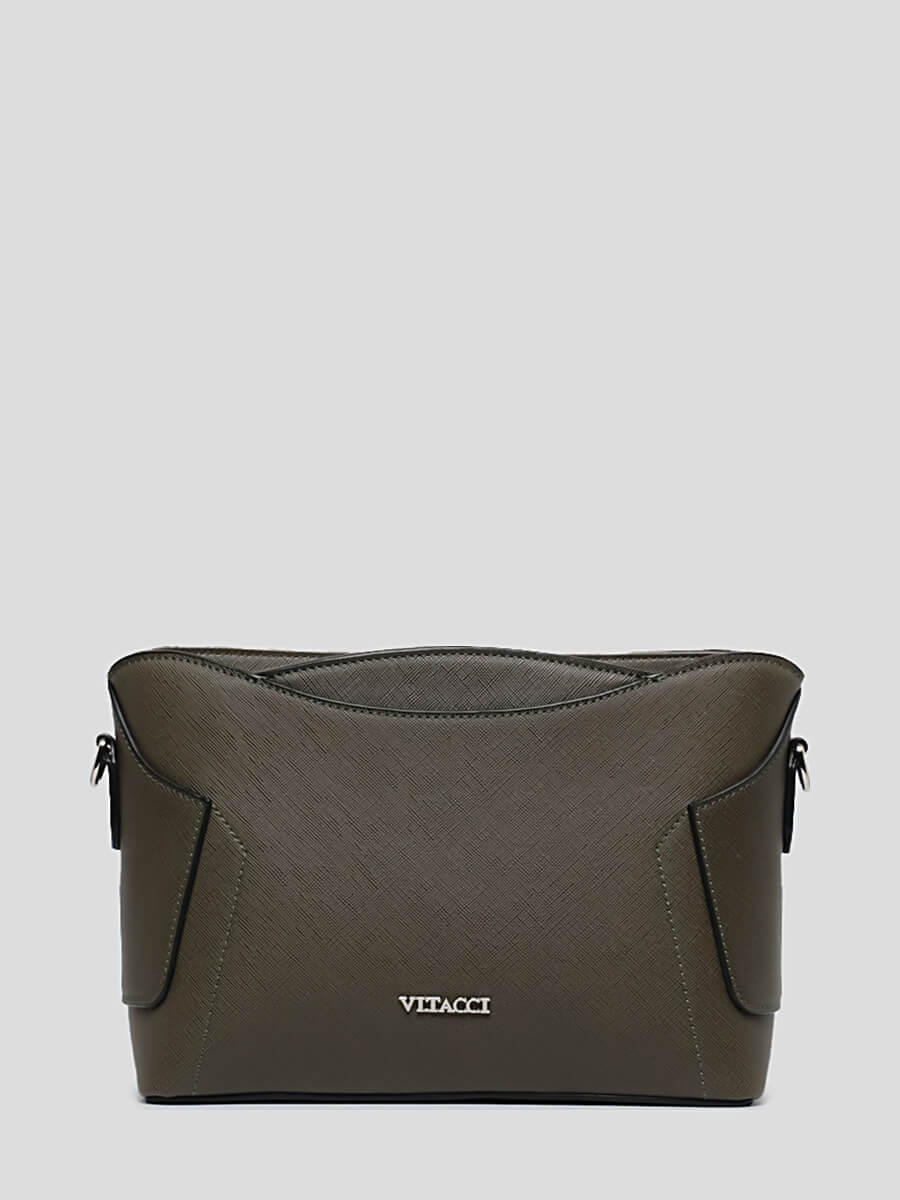 

Сумка кросс-боди женская Vitacci PT1042-18, хаки, PT1042