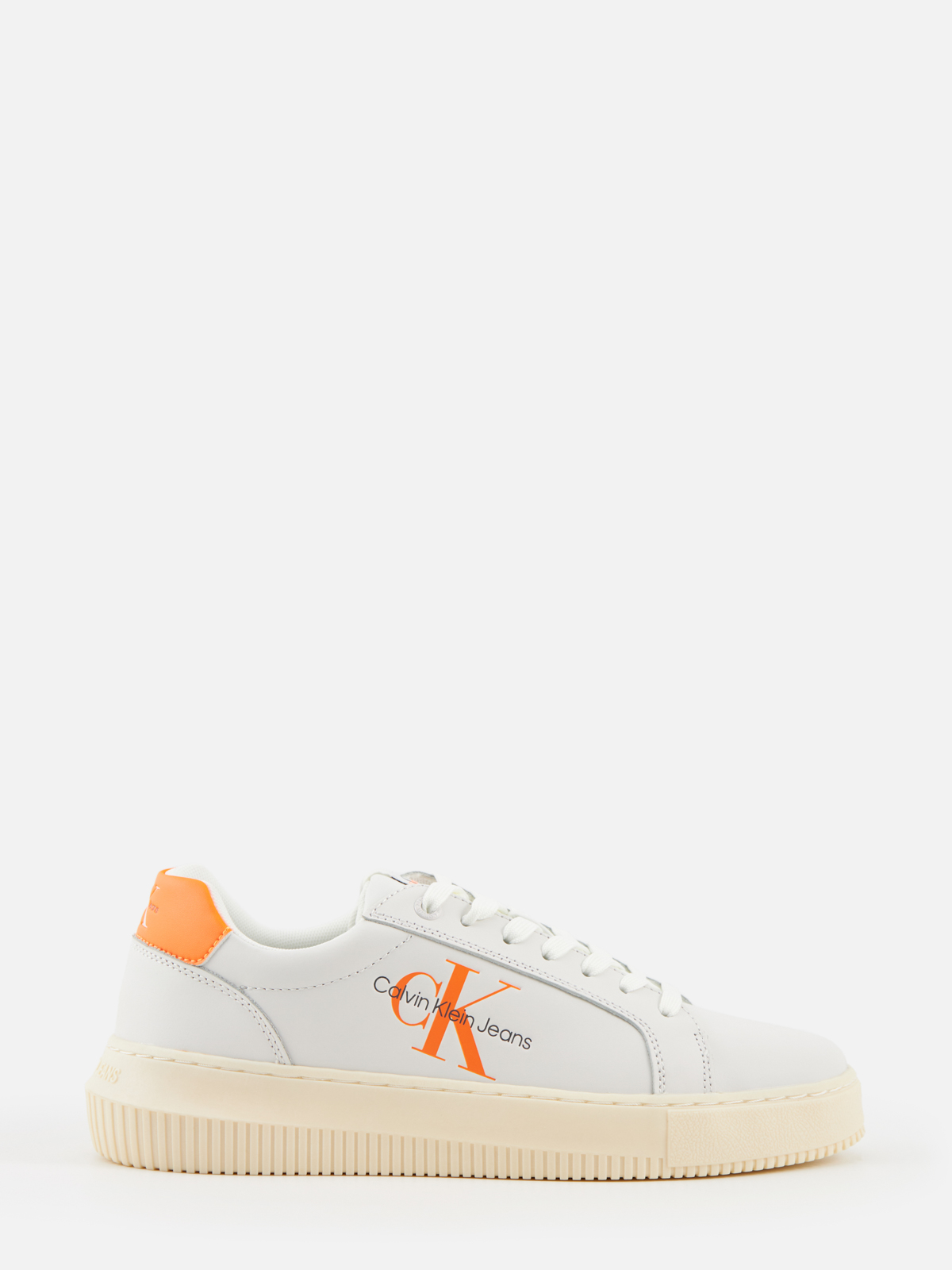 

Кеды женские Calvin Klein YW0YW00823 белые 37 EU, Белый, YW0YW00823