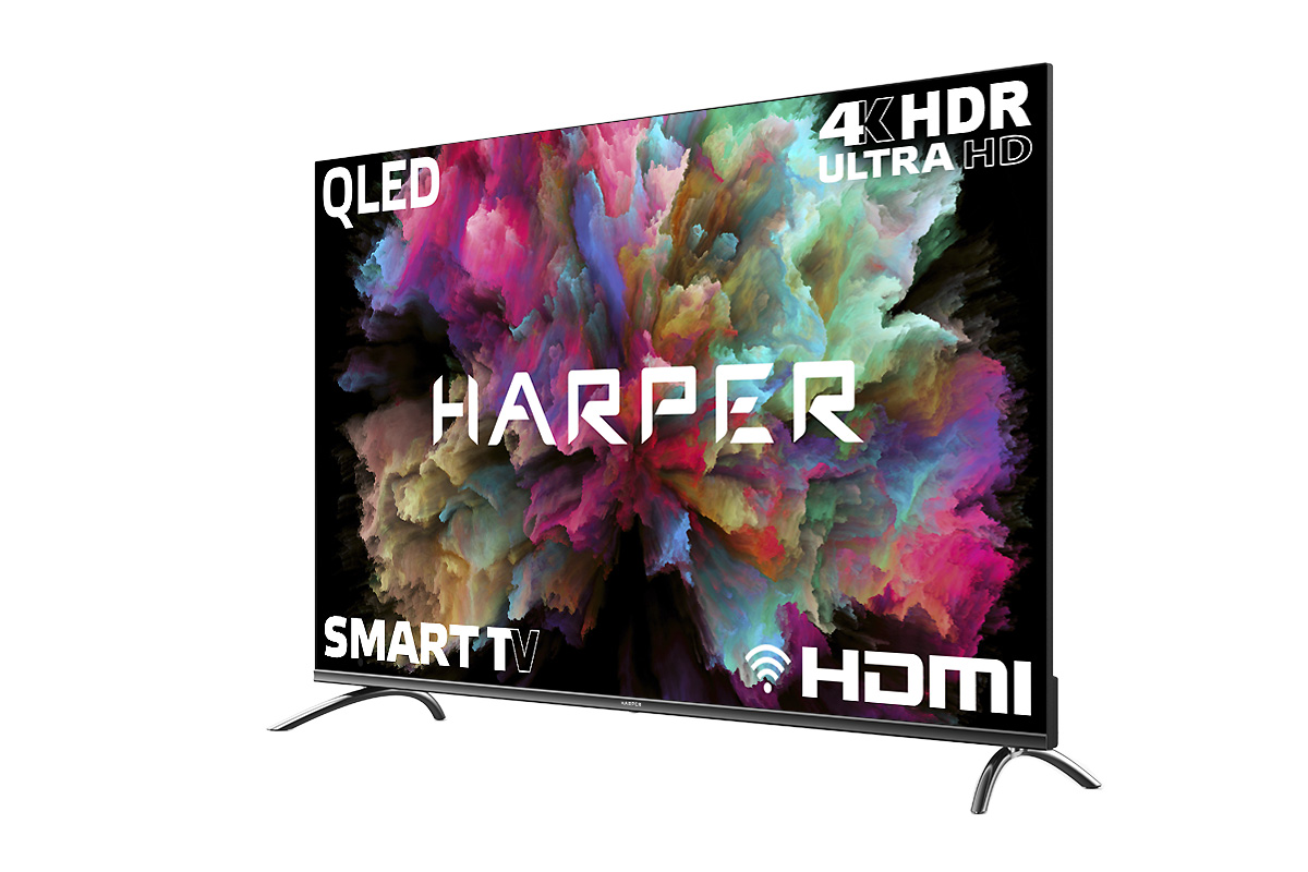 фото Led телевизор 4k ultra hd harper 55q850ts
