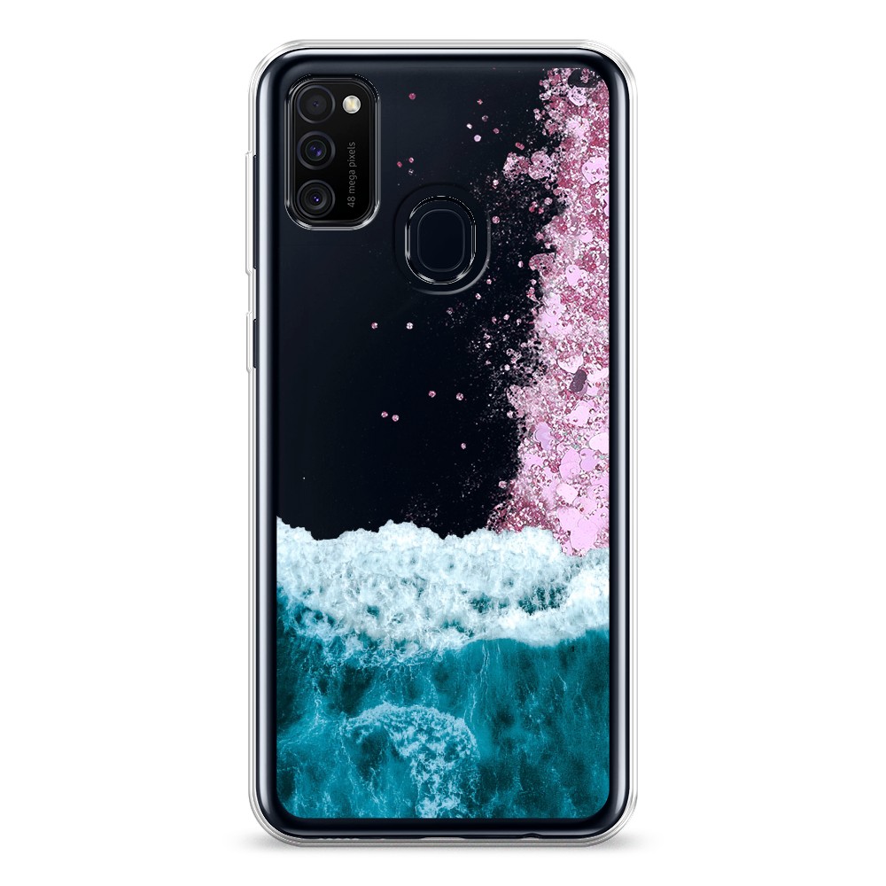 

Жидкий чехол с блестками "Морская пучина" на Samsung Galaxy M30s, 29894-1