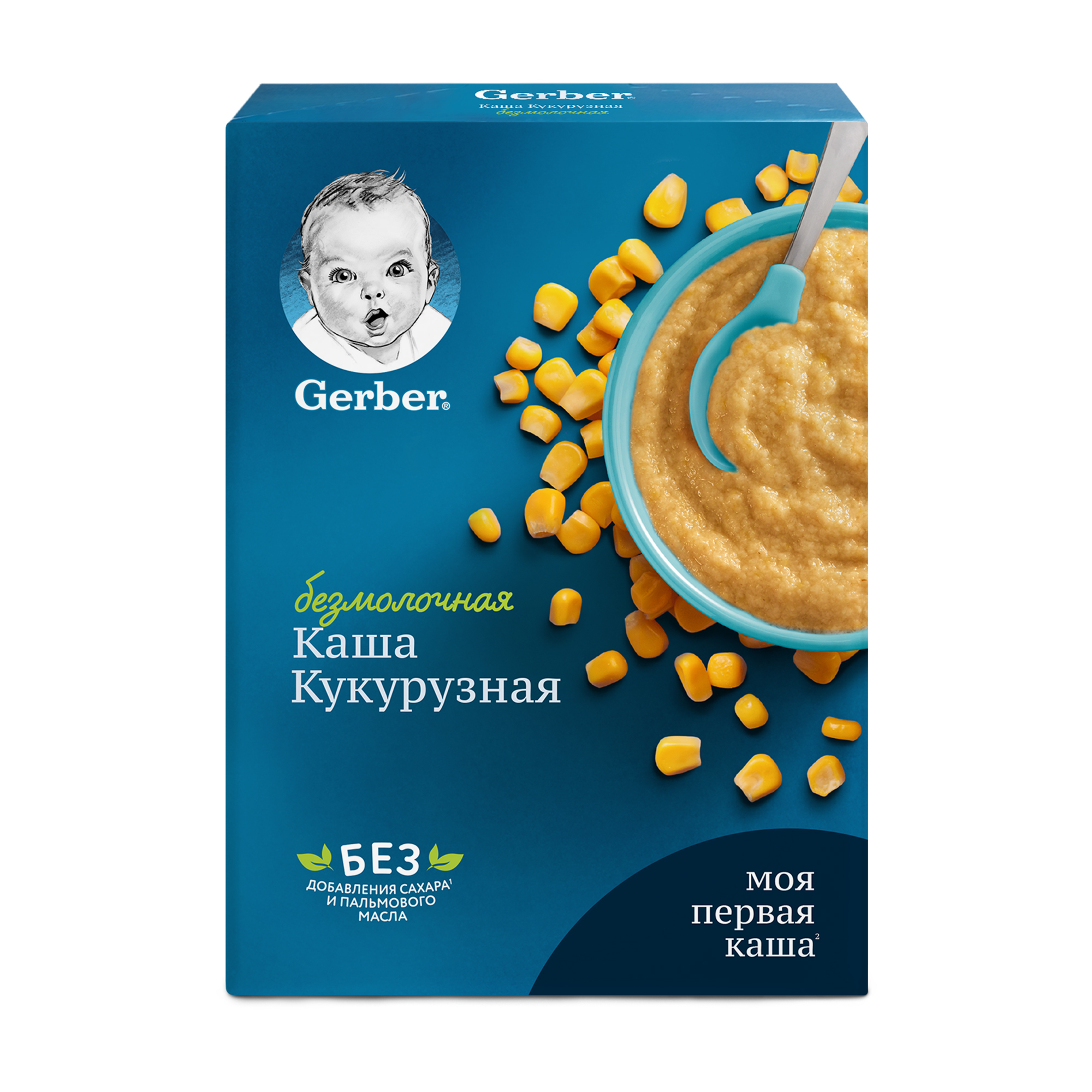 Каша Gerber безмолочная кукурузная 180г с 5 мес 2674