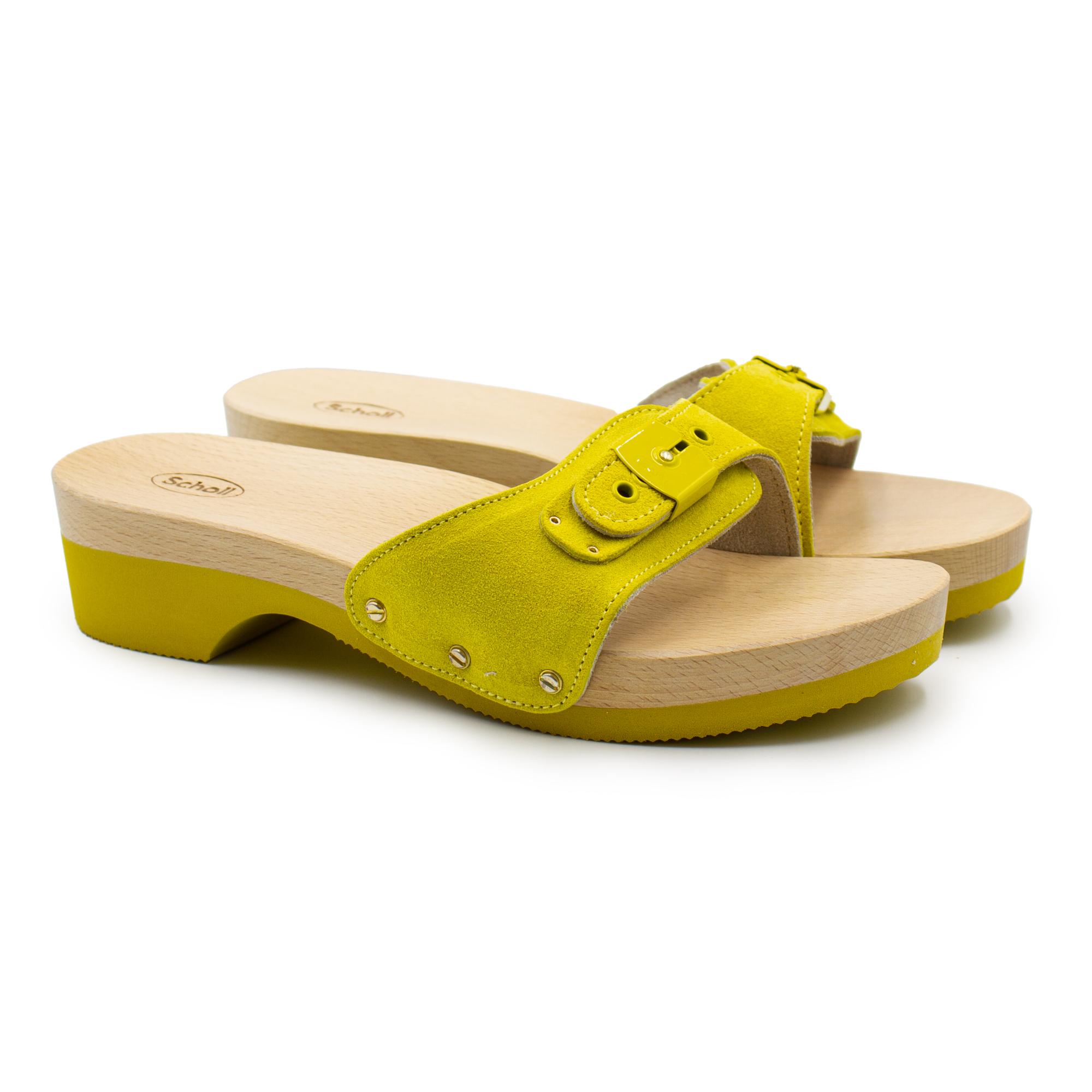 

Сабо женские Scholl PESCURA HEEL MATT F294861067 желтые 41 EU, Желтый, PESCURA HEEL MATT F294861067
