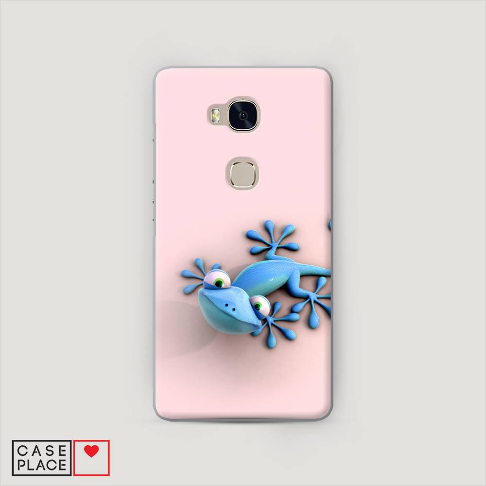 

Чехол Awog "Голубая ящерка" для Honor 5X, 60540-1