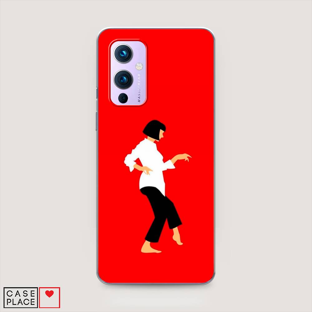 

Чехол Awog на OnePlus 9 (LE2113) / ВанПлас 9 (LE2113) "Криминальное чтиво 1", Красный;белый;черный, 151450-7