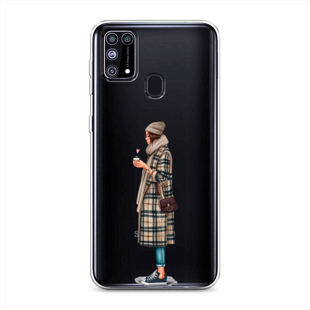 

Чехол на Samsung Galaxy M31 "Утренний кофе", Коричневый;бежевый, 2100750-6