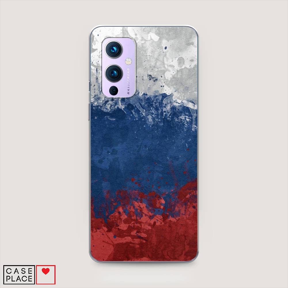 

Чехол Awog на OnePlus 9 (LE2113) / ВанПлас 9 (LE2113) "Флаг России неровный", Белый;синий;красный, 151450-5