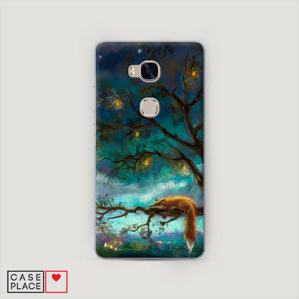 

Чехол Awog "Лиса устала" для Honor 5X, 60540-1