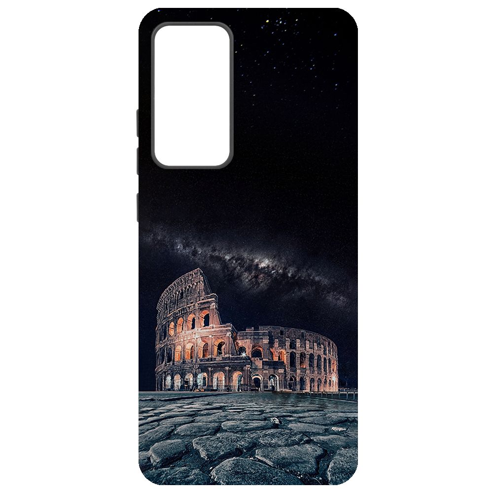 

Чехол-накладка Krutoff Soft Case Италия, Колизей для Xiaomi 12 черный