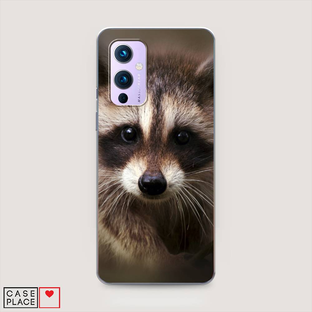

Чехол Awog на OnePlus 9 (LE2113) / ВанПлас 9 (LE2113) "Енот", Коричневый, 151450-1