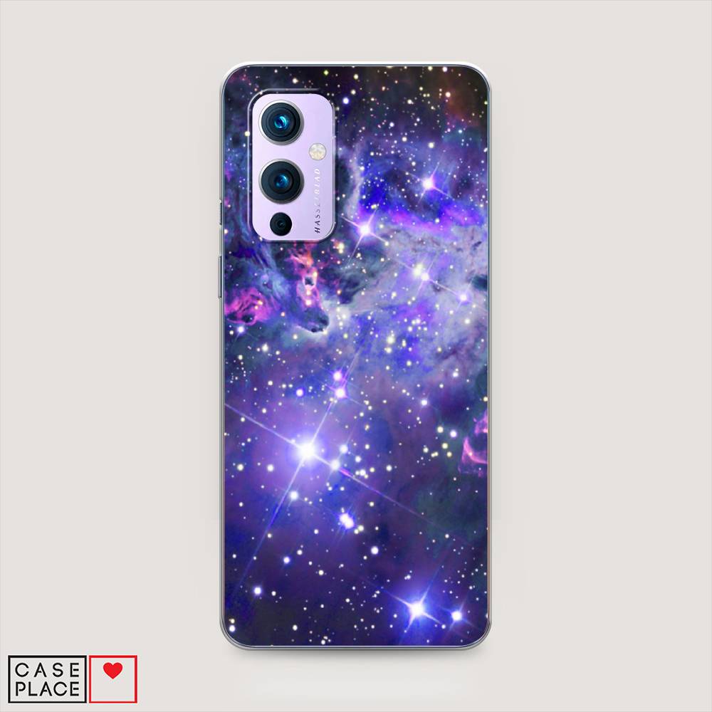 

Чехол Awog на OnePlus 9 (LE2113) / ВанПлас 9 (LE2113) "Яркая галактика", Фиолетовый, 151450-4
