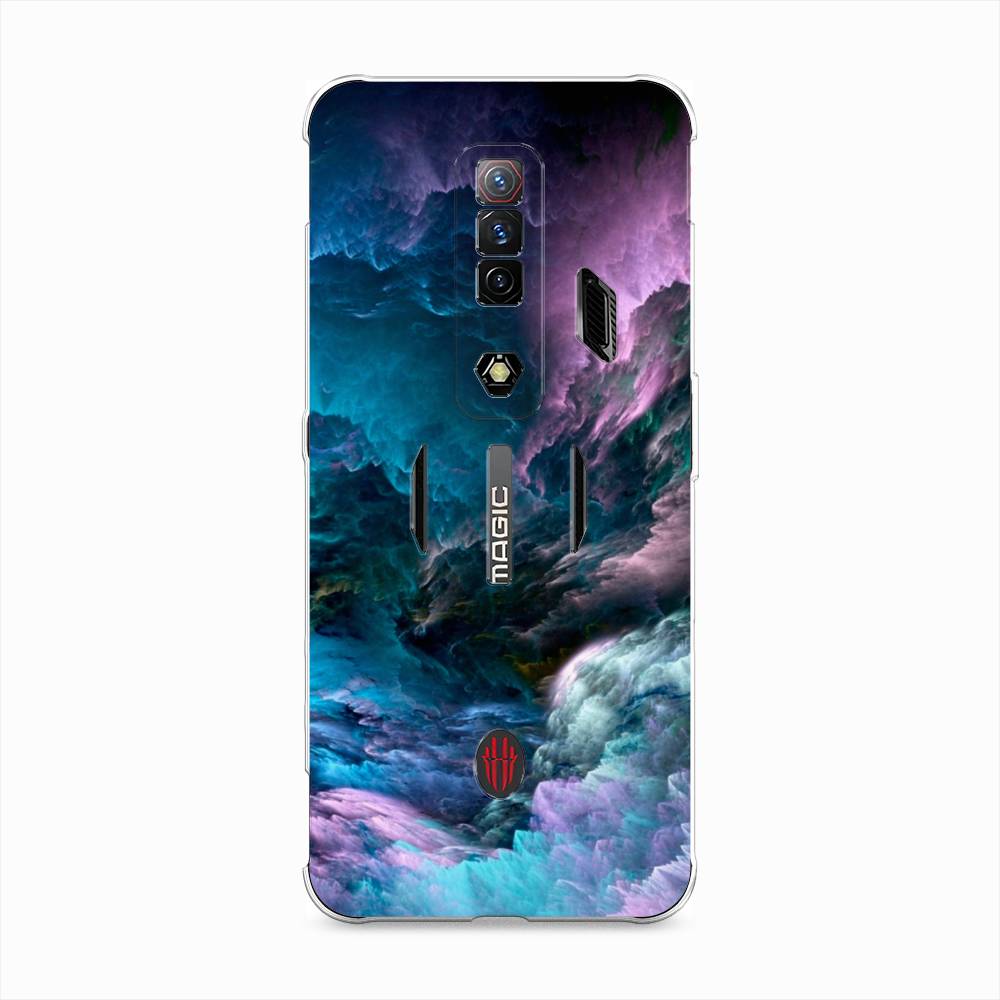 

Чехол на ZTE Nubia Red Magic 7S "Загадочное небо", Синий;фиолетовый, 136350-2