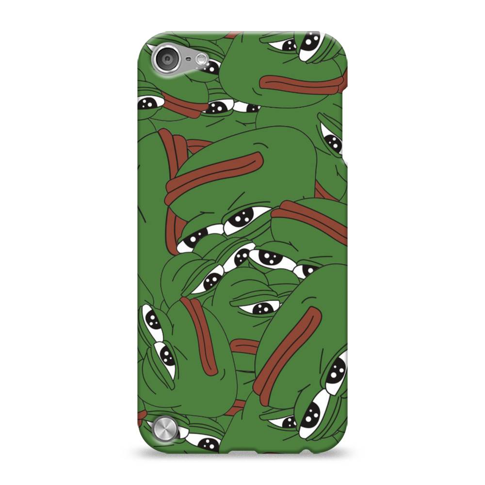 

Пластиковый чехол "Печальный frog" на Apple iPod Touch, 11120-7