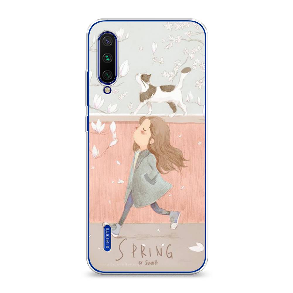 

Чехол Awog на Xiaomi Mi CC9E/Mi A3 "Девочка-весна", Разноцветный, 35950-7
