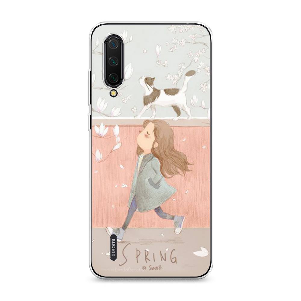 

Чехол Awog на Xiaomi Mi CC9/Mi A3 Lite/Mi 9 Lite "Девочка-весна", Разноцветный, 36150-7