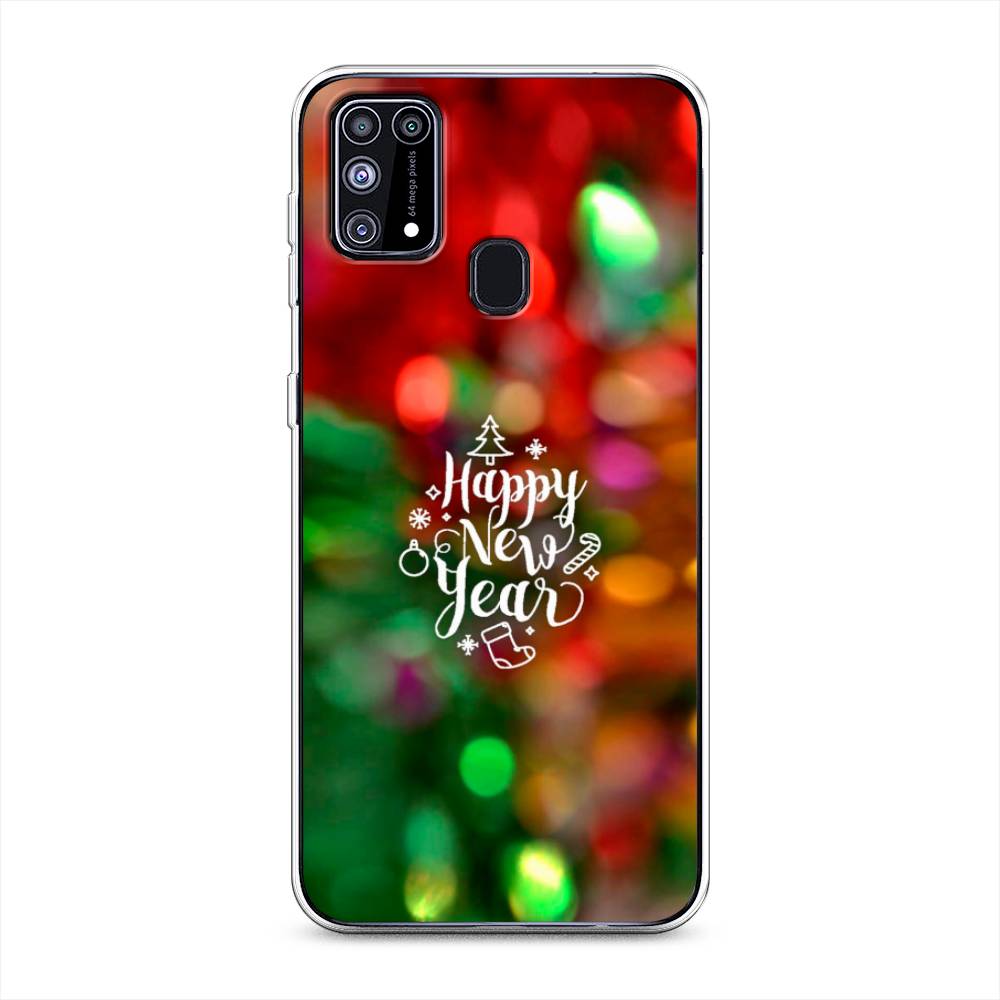 

Чехол на Samsung Galaxy M31 "Новый Год на елке", Зеленый;красный;желтый, 2100750-5