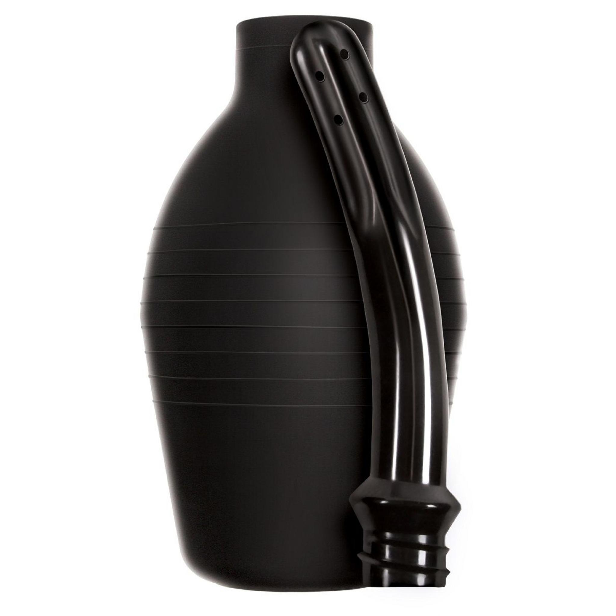 Анальный душ с наконечником-пенисом Lovetoy Bondage Fetish Deluxe Douche черный