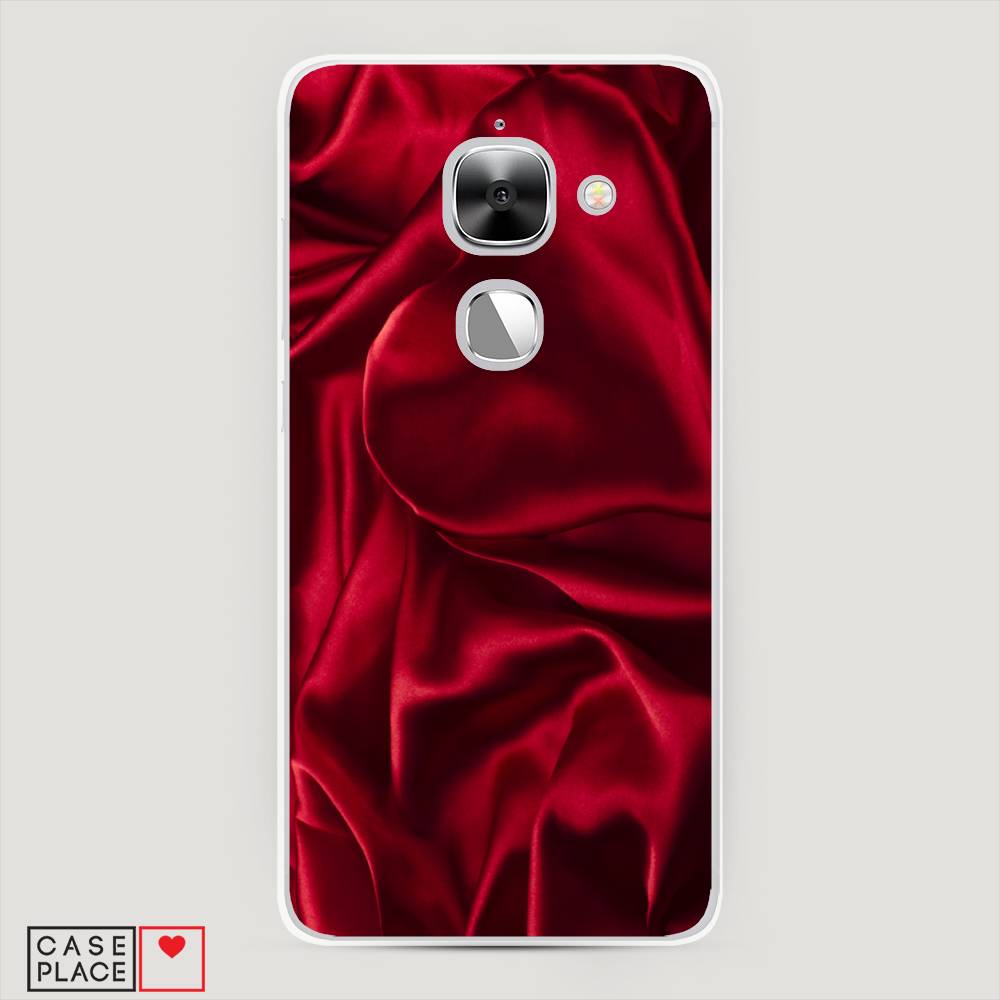 фото Чехол awog "текстура красный шелк" для leeco le 2/2 pro