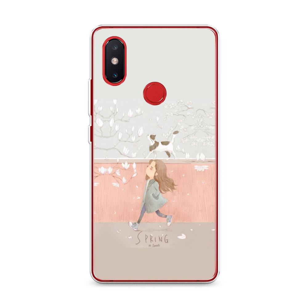 

Чехол Awog на Xiaomi Mi 8 SE "Девочка-весна", Разноцветный, 33750-7